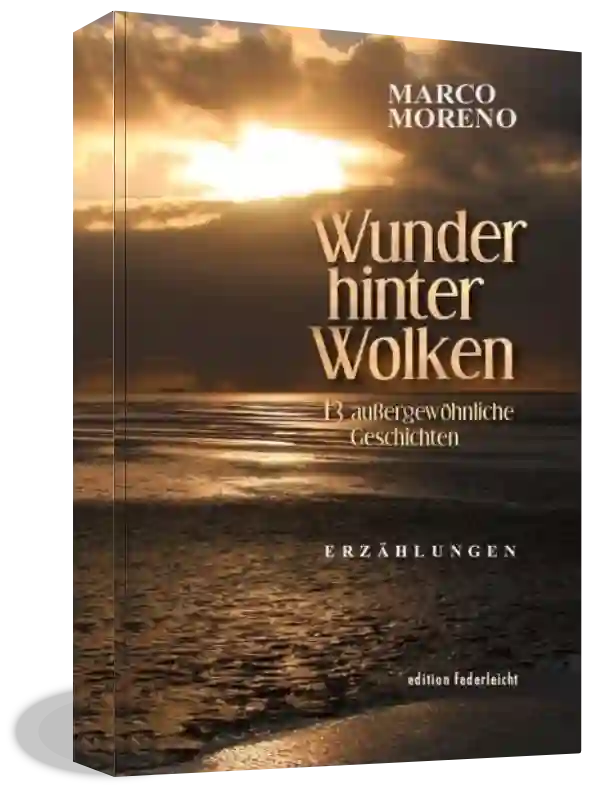 Buch cover - Wunder hinter Wolken